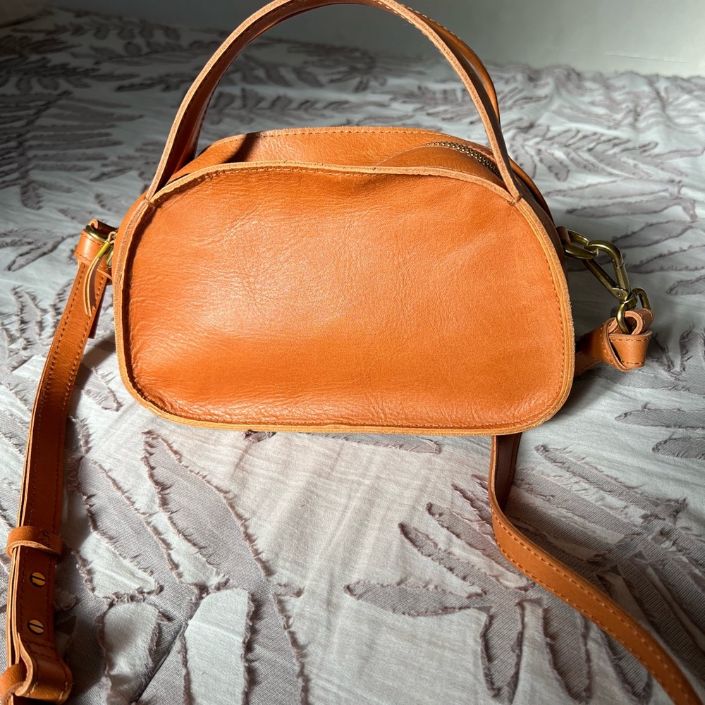 Madewell Brand Leather Handbag